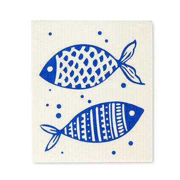 Simple Fish Dishcloths Set of 2